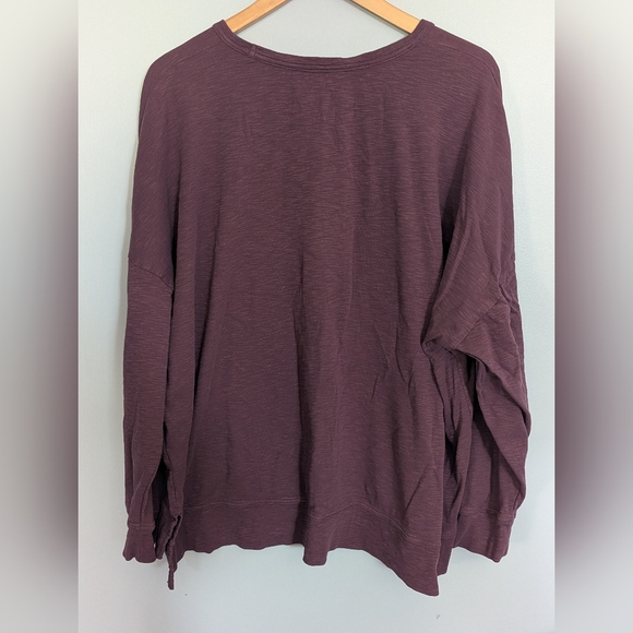 Buffalo David Bitton Purple Long Sleeve Top - Women's 1X - Picture 2 of 9